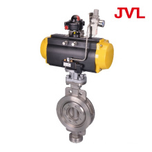 316 Pneumatic Double Triple Eccentric Butterfly Valve